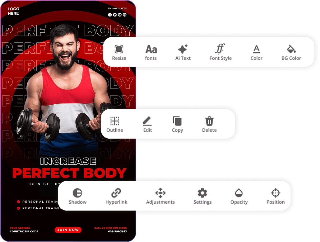 Image Showcasing Easy UI Of The Editor