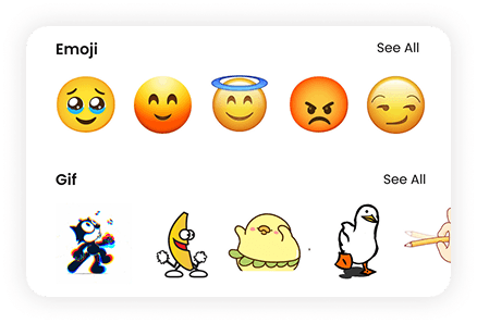 Emoji panel